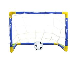 Rete Da Calcio Per Porte Da Calcio - Rete Da Calcios Portatile Gialla, Per Porte Da Calcios, Zona Di Tiro Ad Alta Visibilità | Attrezzatura Sportiva Leggera Per Il Cortile All'aperto