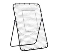 HOMCOM HOMCOM Rete da Calcio Rebounder Pieghevole con Bersaglio e Angolo Regolabile | Homcom Senza taglia