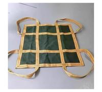 Rete da carico, Rete for pallet con gru, carico da 1,5 a 2 tonnellate, sacco portante resistente agli strappi e di sicurezza for banchine(80X80CM)