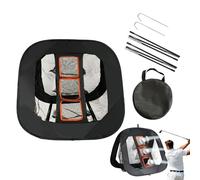 Rete da Chipping da Golf - Attrezzature per l'allenamento Pieghevole per il Golf - alla pratica di colpire, per principianti, golfisti dilettanti, pratica giardino, uomini, padri mariti membri