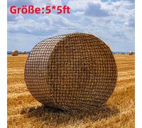 Rete da fieno rotonda per cavalli, resistente all'usura,183 x 183 cm, maglie 4,5
