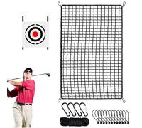 Rete da golf indoor, rete di guida da golf - Pratica del simulatore per l'allenamento oscillante a sfera - Ricetta per barriere di guida da con tessuto bersaglio per calcio, pallavolo, baseball