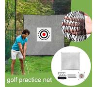 Rete da golf indoor, rete di guida da golf,Simulatore di allenamento a palla da sfera per il servizio pesante - Ricetta per barriere di guida da con tessuto bersaglio per calcio, pallavolo, baseb