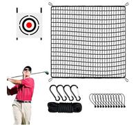 Rete da golf indoor, rete di guida da golf, Simulatore di allenamento di pratica a sfera portatile, Ricetta per barriere di guida da con tessuto bersaglio per calcio, pallavolo, baseball