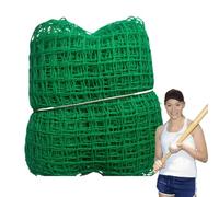 Rete da golf per esercizi da baseball, robusta rete da golf per interni, colore verde/nero, per allenamento a schegge e swing, rete portatile softball, giardino, guida, interni ed esterni