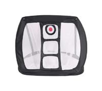 Rete da golf pop-up con doppio tappeto erboso, 3 tee in gomma e 6 palline allenamento for esercitarsi(Green)