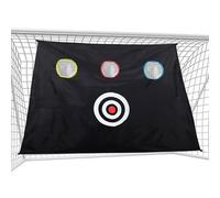 Rete da golf sportiva in tessuto Oxford 150 x 210 cm per colpire la rete da golf, aiuta a scheggiare, strumento di guida, accessorio per simulatore di allenamento al bersaglio, per esterni
