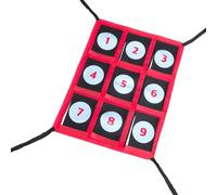 Rete da lancio con zona di strike,Rete di allenamento per softball - Rete di allenamento regolabile con 9 zone di battitura portatile per giardino esterno, terreno, scuola, famiglia e amici
