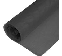INTIRILIFE Rete antimosche Fibra di Vetro Nero venduta al Metro, Larghezza 150 cm, Dimensione Maglia 1,2 mm - Zanzariera Resistente ai Raggi UV, zanzariera Porta Finestra in Rete