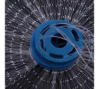 Rete da Pesca, 4,8m Rete da Pesca in Nylon, Rete per Maglie da Pesca Lanciata a Mano in Monofilamento da Esterno Rete da Pesca Pieghevole Portatile con Corda della Mano 8m per la Pesca all'aperto