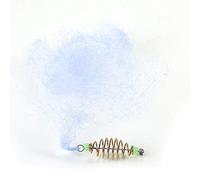 Rete da Pesca, 4 Pezzi in Nylon Pieghevole da Pesca a Molla da Pesca Gancio da Pesca in Rame a Molla per Attrezzi da Pesca per Pesca Notturna(8目)