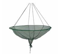 Rete da pesca a cerchio, in acciaio morbido, rete mobile per gabbia da pesca, pieghevole, rotonda, grande rete da ponte rotonda per la pesca, reti pieghevoli portatili per la pesca in banchina, amanti