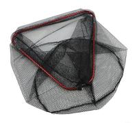 Rete da pesca a cerchio in alluminio con design telescopico per un facile trasporto e stoccaggio (grande 50 cm)