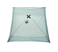 Rete da pesca, attrezzatura da pesca Rete da pesca pieghevole in nylon a maglie pieghevoli, retino for esche, retino for granchi e gamberetti, rete da pesca automatica for esterni, materiali(80cm)