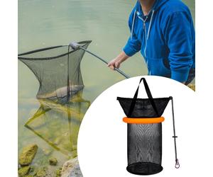 Rete da pesca galleggiante anti-salto, rete multiuso per pesci vivi