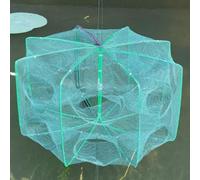 Rete da Pesca Piegata Trappola Pieghevole per Cattura Gamberetti Minnow Granchio