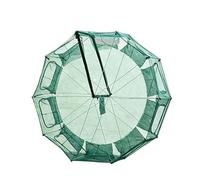 Rete Da Pesca Pieghevole Per Esche, Gabbia A Lancio Manuale, Trappola Pieghevole Per Granchi, Minnow, Gamberi D'Acqua Dolce, Astici E Gamberetti, Materiale In Nylon Ad Alta Resistenza(150x50cm)
