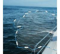 Rete da pesca, Rete da pesca da 18 piedi, Rete da pesca per trappola per esche DescrizioneQuesta rete da pesca è un collegamento tra le persone e le vaste acque. Soddisferà le tue esigenze di pesca pr