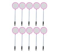 Rete da pesca rotonda in plastica leggera da 41 cm con fori grossi, 10 pezzi, per pesci rossi e gamberetti in acquario, ideale per acquario