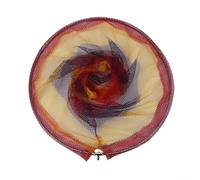 Rete da pesca sostituibile con densità di 5 mm e struttura pieghevole per un facile trasporto e stoccaggio (telaio 40 cm + rete)