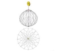 Rete da pesca subacquea con funzione di apertura e chiusura automatica per la cattura di granchi e gamberetti (52 cm20 seta)