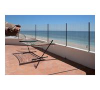 Tenax Rete da Recinzione in Plastica, TENAX Millennium 1,50 x 10 m, Argento