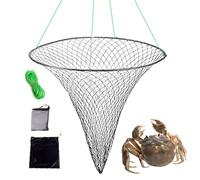 Rete Da - Rète Dà Lancio Per Trappola Pèr Pesci E Gamberetti | Reŧe D́a Pèsca Americana, Pesanti Dä 1 Pezzo A Maglia Larga, Cattura Pèsci Esca, Supporto Peŗ La Raccolta Commerciale, Kit Di