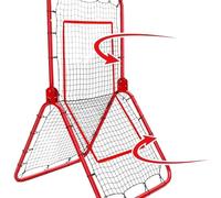 Rete da rimbalzo da calcio per allenamento multi sport, perfetta per calcio e baseball, ideale per allenamento all'aperto e sviluppo delle abilità, migliora le prestazioni atletiche