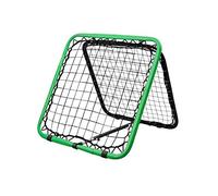Rete da rimbalzo da calcio, supporto per allenamento a rimbalzo su entrambi i lati, 75 cm, in nylon, attrezzatura sportiva per il miglioramento delle abilità da solo e lo sviluppo dei riflessi