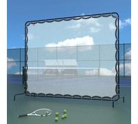 Rete da rimbalzo da tennis per pratica e allenamento, tabellone portatile per tennis, pickleball e sport con racchetta, ideale per campo, cortile e uso all'aperto