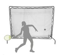 Rete da tennis portatile per allenamento, migliora il controllo della palla e i riflessi, ideale per pratica indoor e outdoor (accessori esclusi)