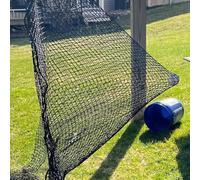 Rete decorativa da arrampicata, recinzione a rete per feste, giardino, balcone, scale, baseball, colore nero, 1,5 x 5 m, soluzione decorativa versatile e durevole