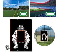Rete di allenamento per il lancio nel baseball, accessorio ad alte