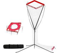 Rete di allenamento per pallavolo, rete per bersaglio da pallavolo con altezza e angolo regolabili, attrezzatura per allenamento pallavolo per sacchi, finiture, posizionamento, pratica al chiuso