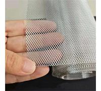 Rete di alluminio per trappola elettrica interna in rete di alluminio, filtro per protezione schermo (griglia 3 x 4 mm, 0,5 x 1 m)