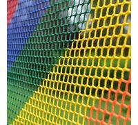 Rete di Arrampicata Del Campo da Gioco Variopinto dei Bambini,Rete Protettiva di Sicurezza per Il Bambino,Grandi Accessori Delle Facilità di Divertimento,I(Size:3M×9M(9.8FT×29.5FT),Color:Colorato)