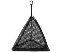 Rete di asciugatura triangolare per un comodo uso esterno, borsa portaoggetti in rete traspirante per accessori da campeggio e picnic (L)