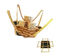 Rete di carico in tela - Tappetino di sollevamento resistente agli strappi con maniglie rinforzate for una movimentazione efficiente dei materiali(100x100cm)