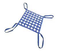 Rete di Carico per Pianale di Camioncino - Rete di Sollevamento Piatta in Poliestere, Bretelle Decorative, Argano per Rete di Carico, Borse di Sollevamento per Carico(1.5 X 1.5m/Mesh 10cm/Load 2.5t)