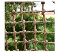 Rete di corda di canapa for bambini, rete di sicurezza for arrampicata, balcone, scale, recinzione, giardino, parco giochi, protezione e decorazione, 1㎡ rete balcone(4mm/6cm)