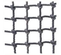 Rete di corda di canapa for bambini, rete di sicurezza for arrampicata, balcone, scale, recinzione, giardino, parco giochi, rete di corda di protezione (1㎡) rete balcone(12mm/15cm)