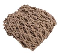 Rete di Corda di Canapa per Sicurezza e Decorazione, Scala di Corda per Bambini e Animali Domestici, Rete di Corda Versatile, Rete di Protezione per (Size:0.5mx7m(1.6x22.9ft),Color:Maglia a diamante)