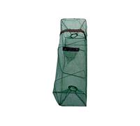 Rete di granchio in nylon ampiamente applicabile pratico design unico struttura solida trappola per gamberi rete rete da pesca a mano 60 x 24 x 24 cm, colore casuale