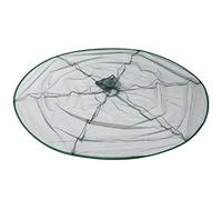 Rete di Pesca Pieghevole Circolare - Mesh in Nylon Ad Alta Resistenza da 150 Cm, Leggera e Portatile per il Trasporto Facile, per gli Appassionati di Pesca