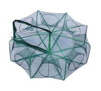 Rete Di Portatile - Rete Di Pieghevole Portatile 80 Cm con Struttura Robusta | Trappola in Nylon per Crostacei Di Esche | Design Compatto | Cattura sicura per Sea River Lake