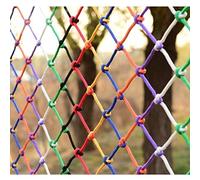 Rete di Protettiva Rete Sicurezza Balcone Corda Rete Decorativa A Colori, Rete Anticaduta for Bambini,Rete Antiscivolo,Rete Di Sicurezza Esterno Balcone Rete for Recinzione Rete Da Arrampicata Altalen