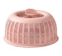 Rete di protezione dagli insetti per cappa mosche funzione lavaggio rete | Doppia funzione come coperchio e colino, tiene lontane le mosche, materiale PP + ABS, 25 x 25 x 12 cm, impilabile