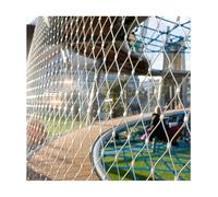 Rete di protezione di sicurezza - Rete elastica per balaustre anti-caduta per ponti, scale e giardini - Dimensioni personalizzate L1 x W6 m - & Affidabile