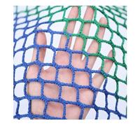Rete di Protezione in Nylon per Uccelli - Rete di Sicurezza da Giardino per Bambini, Gatti e Cani - 1Mx8M Parapetto anticaduta, Protezione per balconi e recinzioni della Piscina (Fori Blu 3X