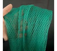 Rete di protezione per ortaggi, Rete antigrandine e antiuccelli in HDPE for giardino pollame, maglia da 0,5 cm, verde, dimensioni multiple(1x20m)